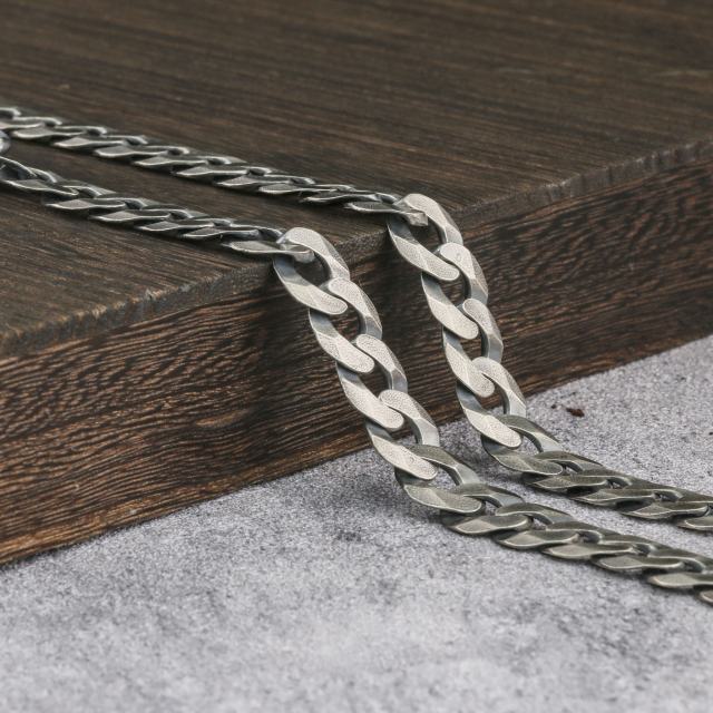 Silver Chain Mens Chain Sterling 925 Chain13mm
