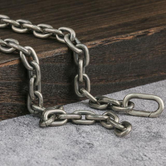 925 Silver Chain Mens Chain Handmade Silver Chain Chunky Chain 12mm