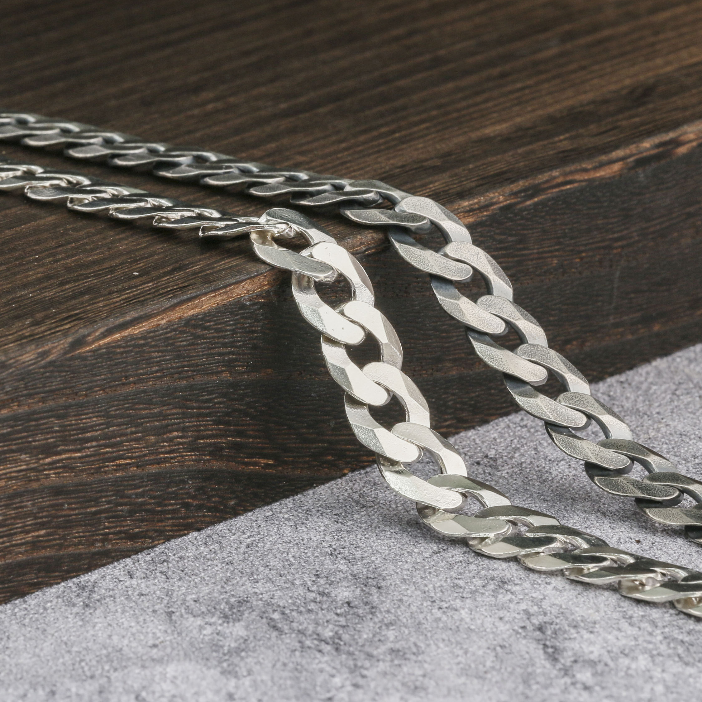 Silver Chain Mens Chain Sterling 925 Chain13mm