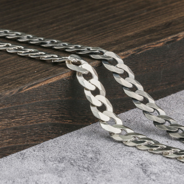 Silver Chain Mens Chain Sterling 925 Chain13mm