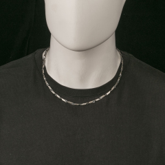 925 Solid Silver Chain Mens Necklace 3.4mm