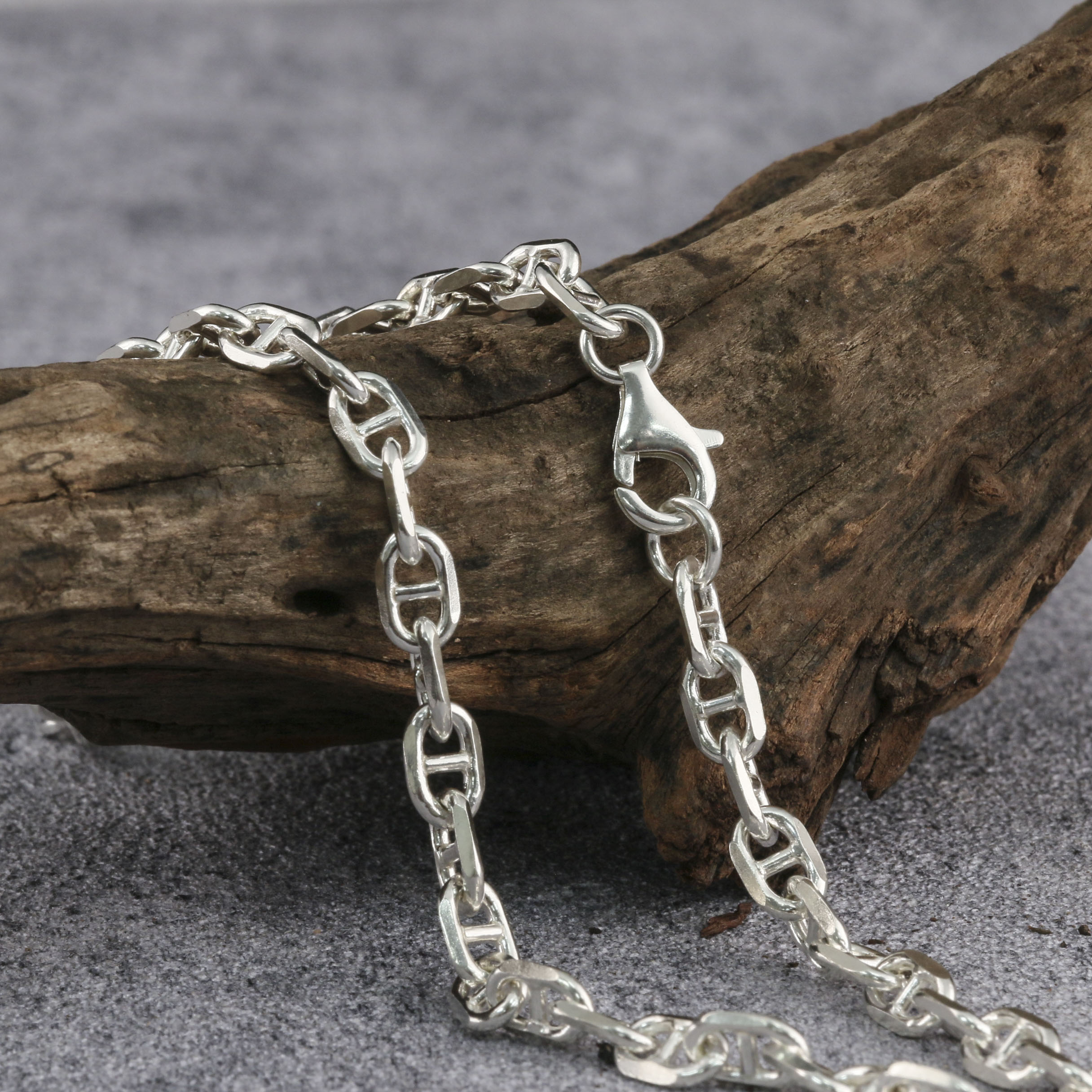 4.6mm Anchor Chain 925 Serting Silver