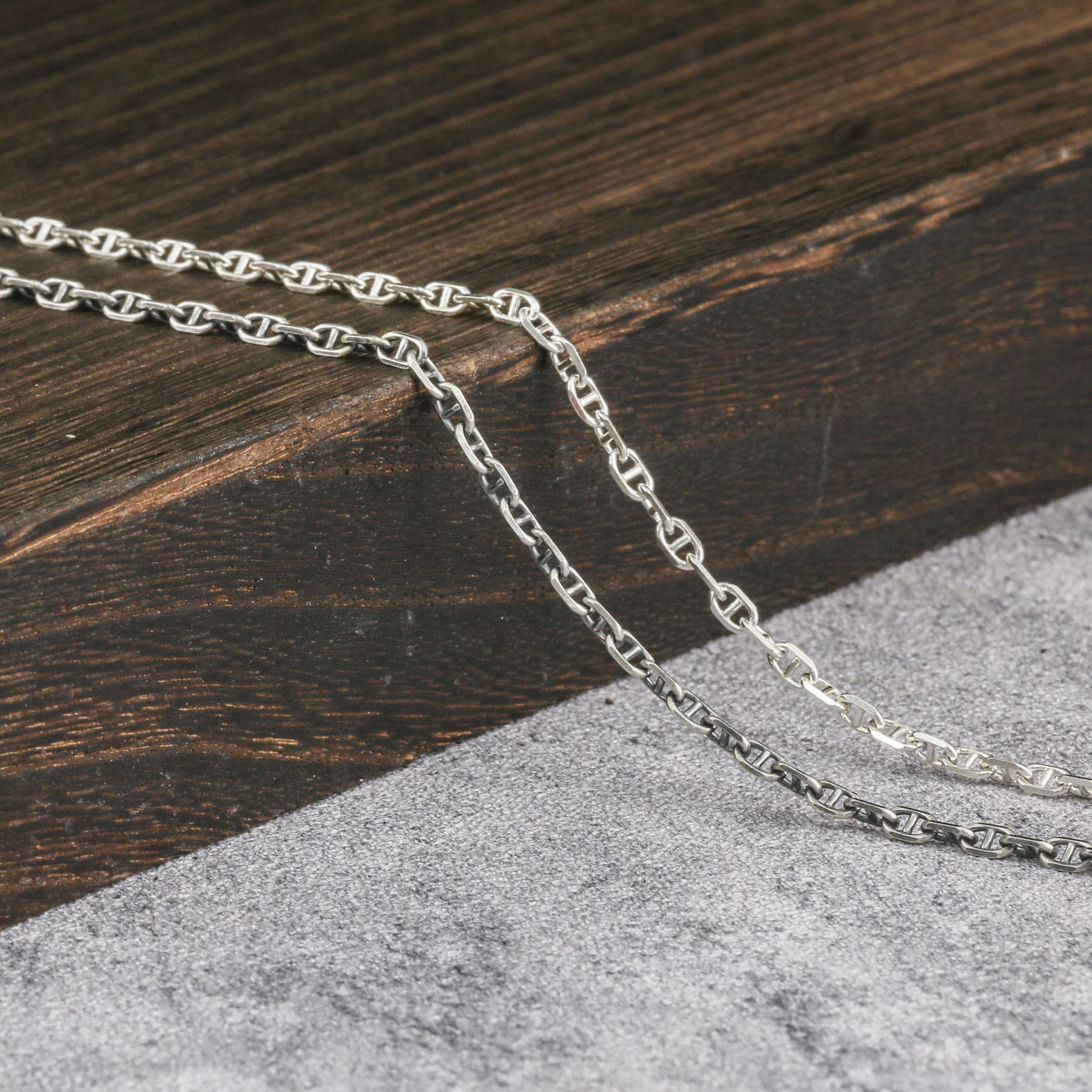 4.6mm Anchor Chain 925 Serting Silver
