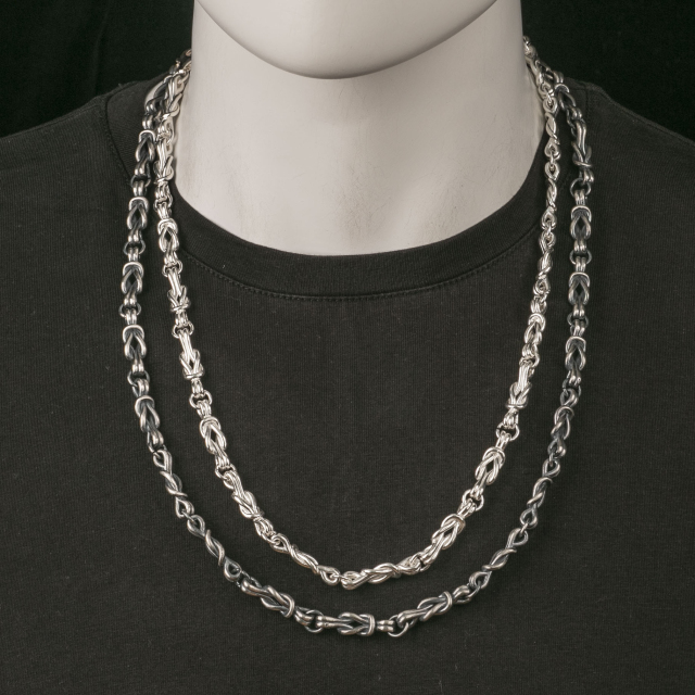 8mm Anchor Chain Chunky Chain Viking Chain 925 Serting Silver Chain For Men