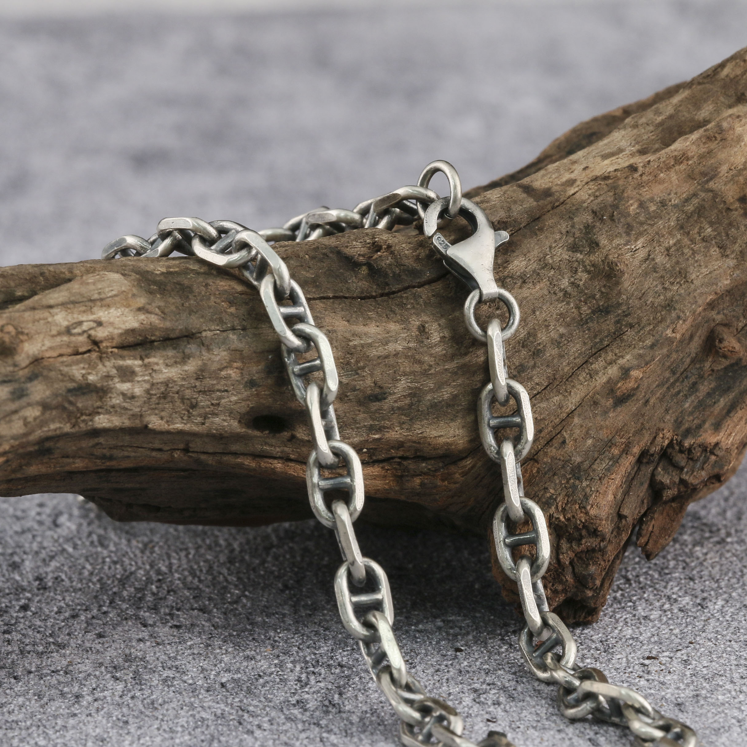 4.6mm Anchor Chain 925 Serting Silver
