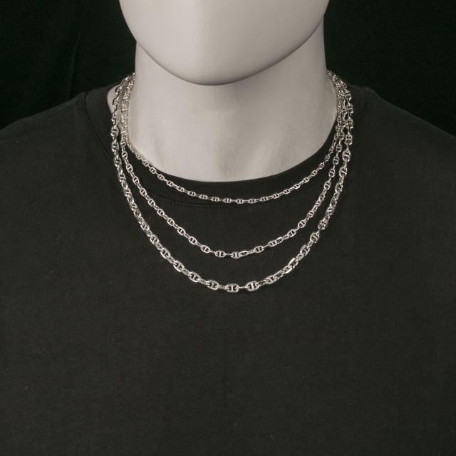 4.6mm Anchor Chain 925 Serting Silver
