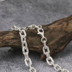 8.7mm  Silver Chain Chunky Chain Viking Chain 925 Serting Silver Chain For Men
