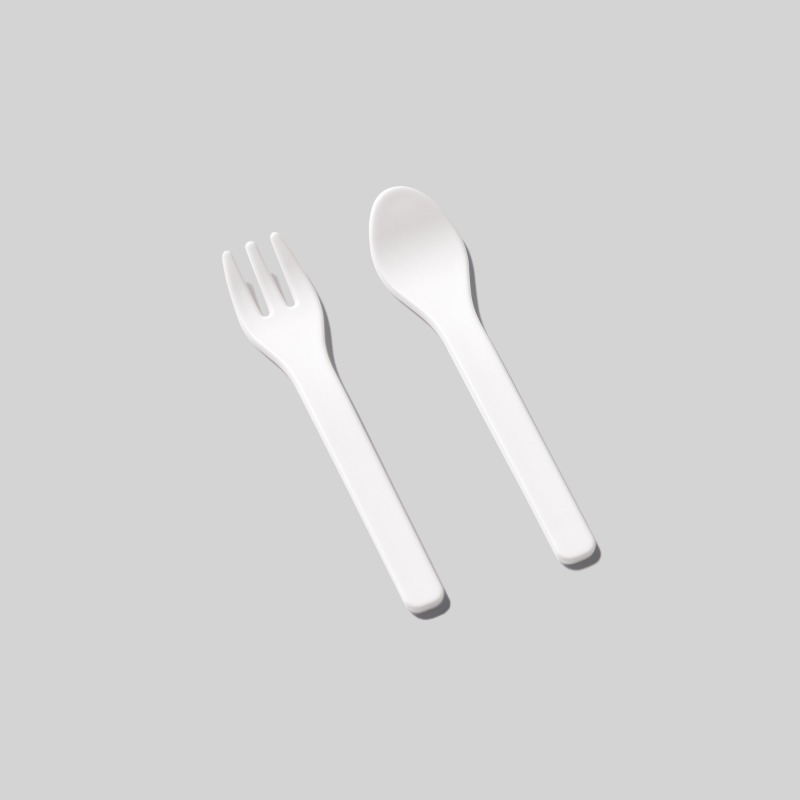 Biodegradable PLA Children's fork/spoon