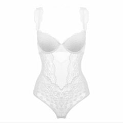 2013--New sexy lace translucent women's BODYSUIT four colors available