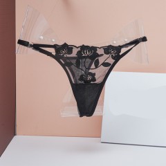 004-Women's thong hot transparent sexy lace