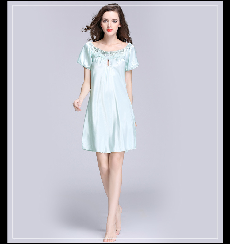 SQ022—Ice silk pajamas