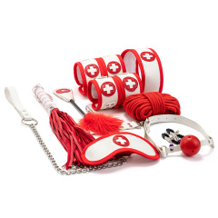 H2012--Adult toy girl's tie nurse/policewoman/nurse/ten piece set of sex tools for fun