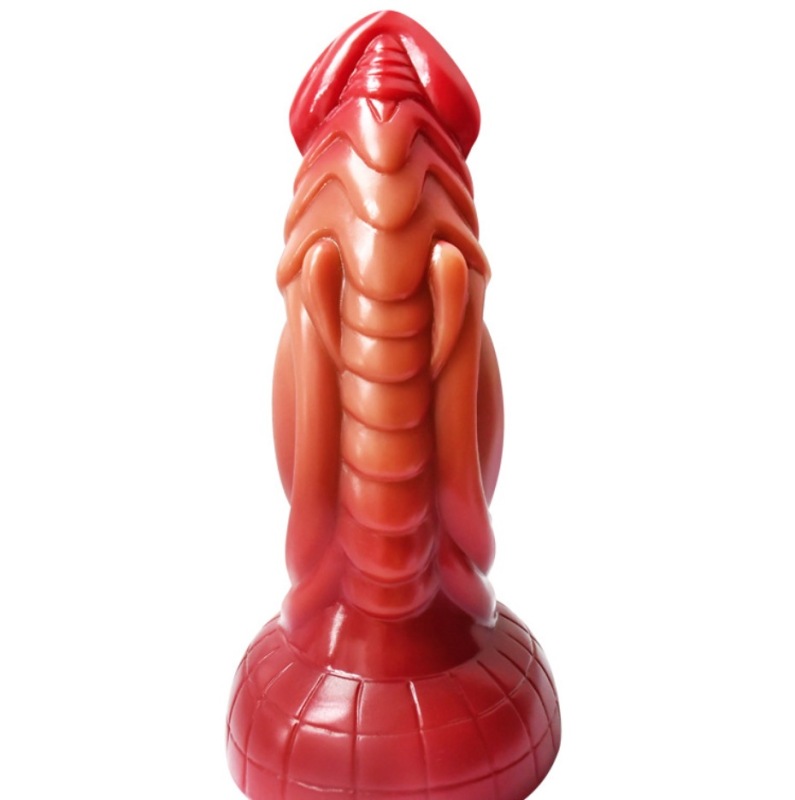 SW-327--New color liquid silicone abnormity simulation phallus adult female sex toys