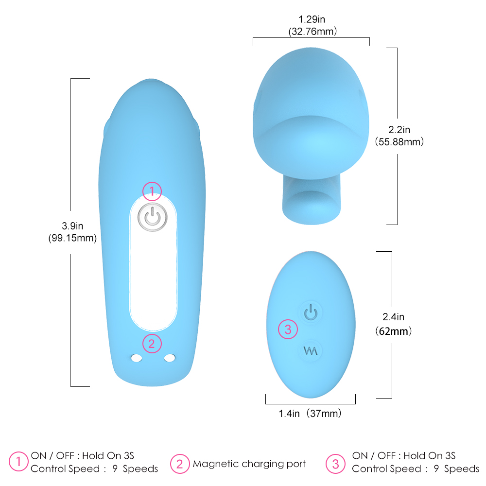 S071--Double head vibration resonance multifrequency vibrator