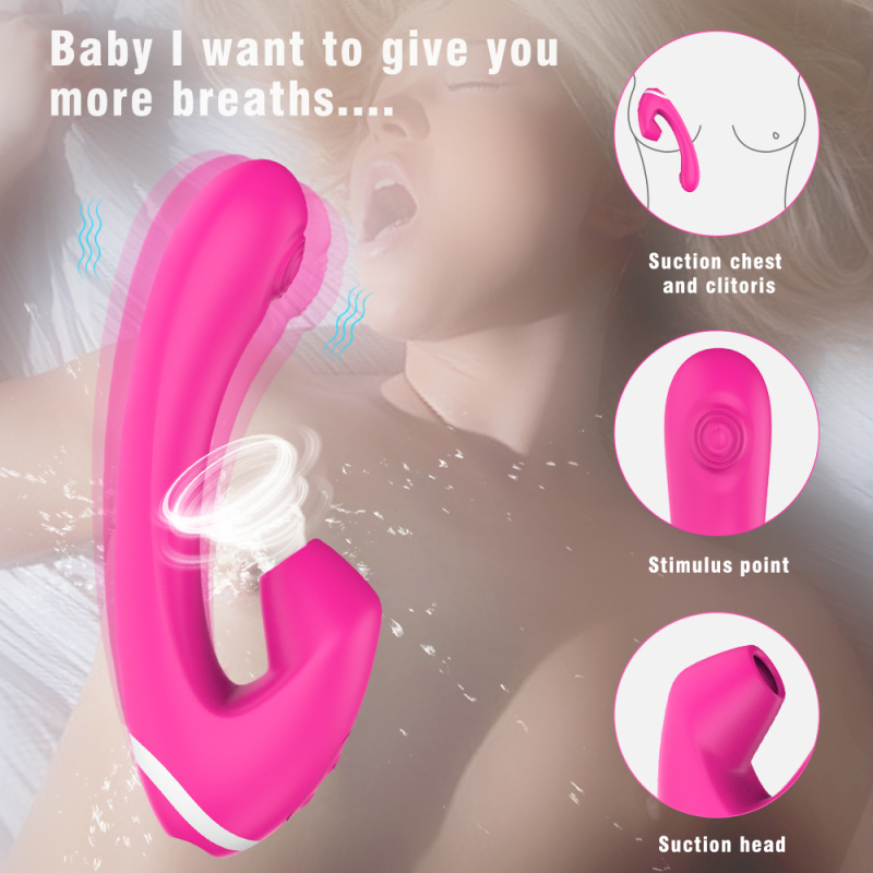 S048--Female vibrator masturbator Honey bean massage vibrator multi-frequency vibrator