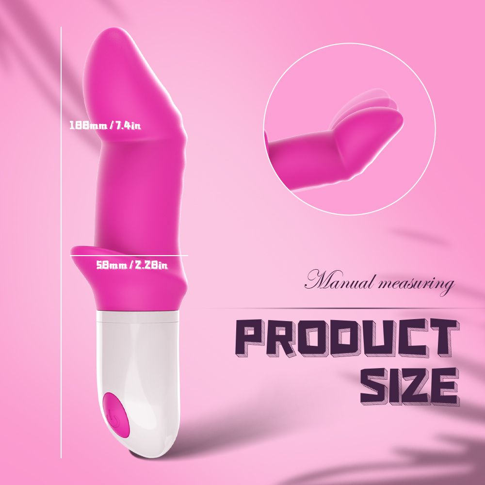S022-06--Female vibrator av stick G-spot stick electric female masturbator portable massage stick
