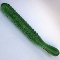 SS101--Cucumber crystal glass masturbation device simulates female masturbation device to clear the G-spot