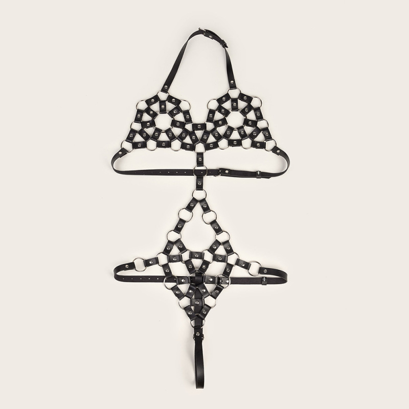 MF251--Sex toys leather sm adult bondage clothes all strap