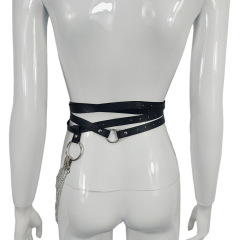 MF252--Women's accessories Punk Belt accessories chain adjustable sexy accessories sexy sm bondage strap