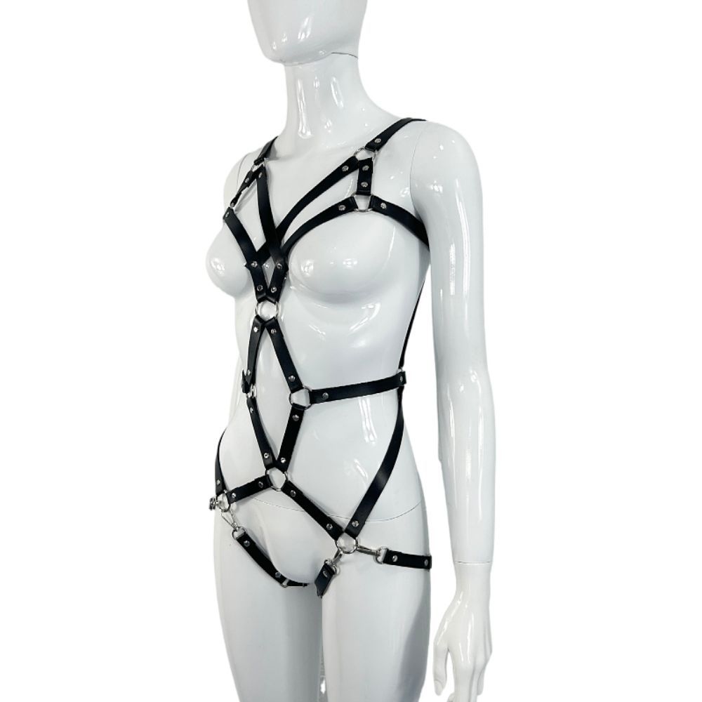 MF239--New nightclub sex clothes sexy patchwork alternative bondage clothes