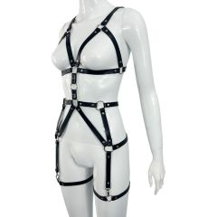 MF240--Stylish sexy leather underwear female punk style sexy bondage clothes