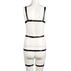 MF240--Stylish sexy leather underwear female punk style sexy bondage clothes