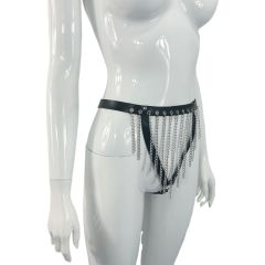 MF237--Close-fitting adjustable sexy accessories with chain hollow-out clothing
