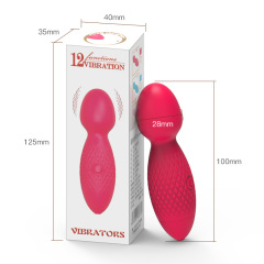 MY-2316--New silicone mini AV stick female masturbation massager