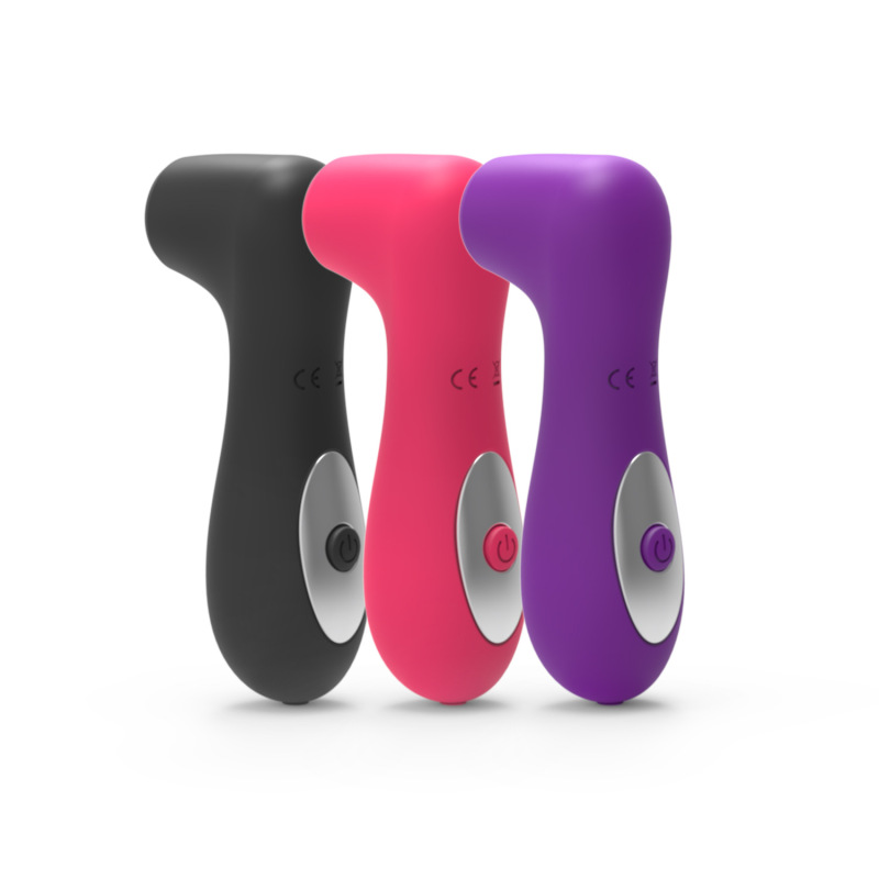 MY-2702--Silicone mini sucking massager for female masturbation