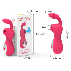 MY-2701--New rabbit vibrator suction adult sex toy female masturbation massager