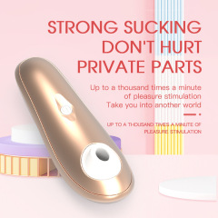 MY-2705--Female silicone 7 frequency sucking honey bean tease suction sex masturbation massage stick battery