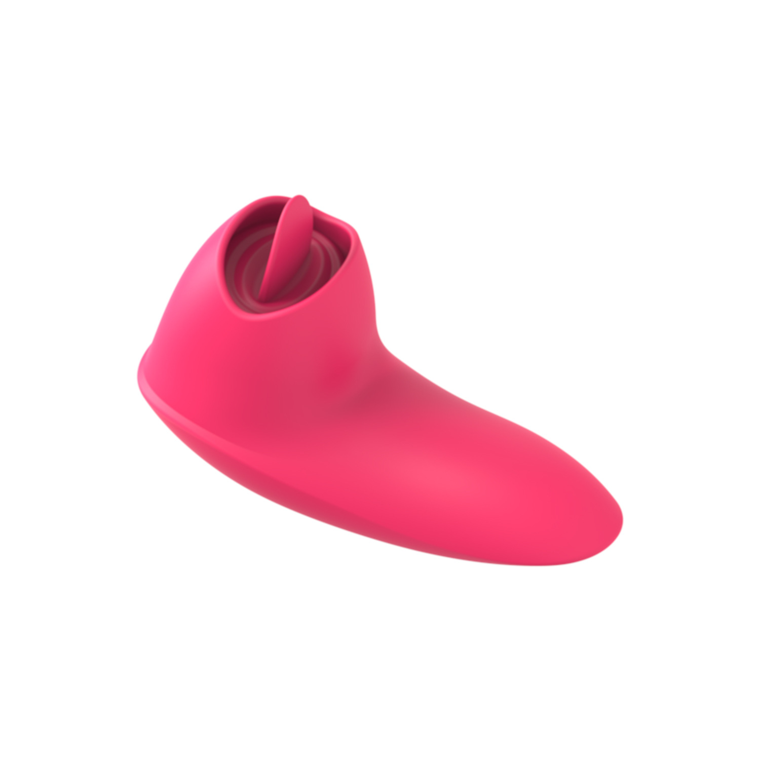 MY-2703--New all-adhesive silicone rechargeable tongue licker