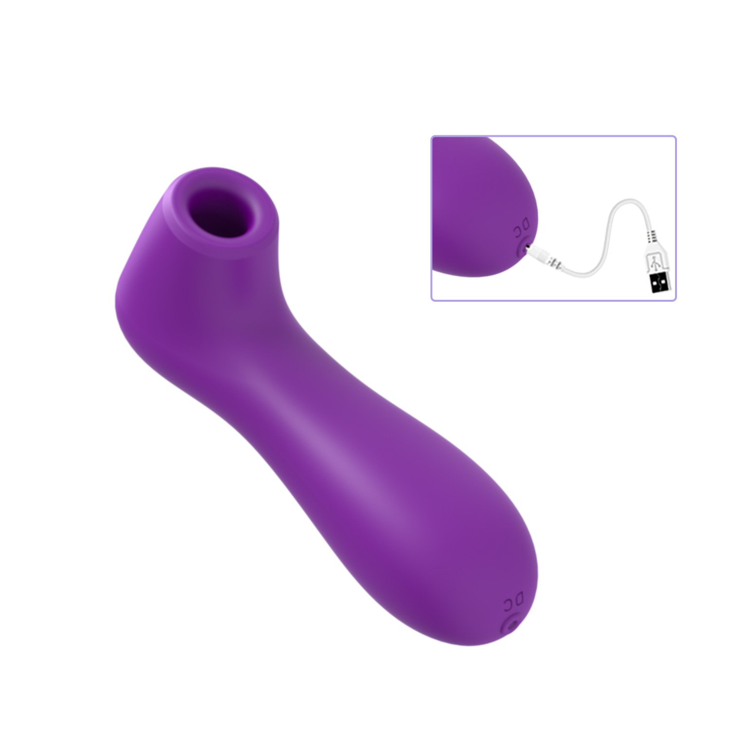 MY-2702--Silicone mini sucking massager for female masturbation