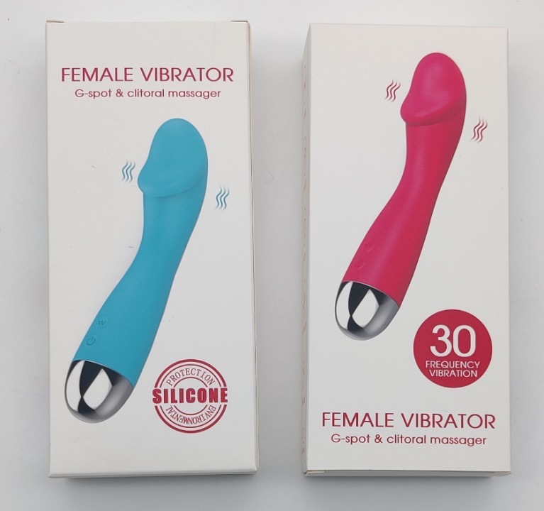 MY-2120--Silicone rechargeable vibrator Female multi-frequency vibrator massage stick