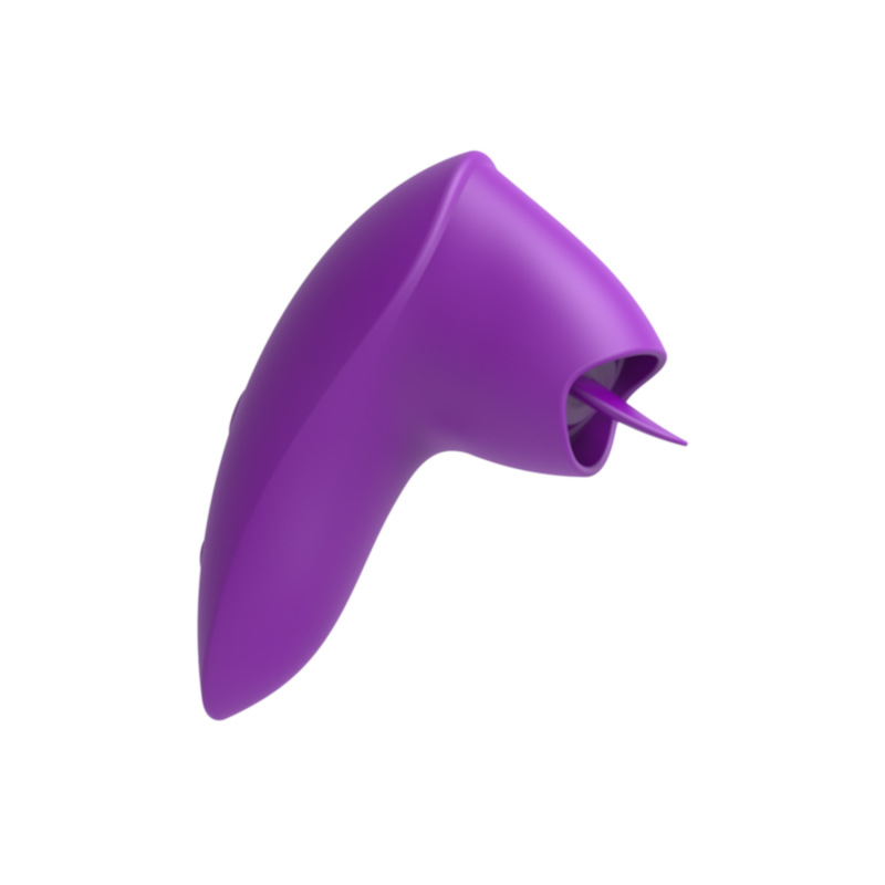 MY-2703--New all-adhesive silicone rechargeable tongue licker