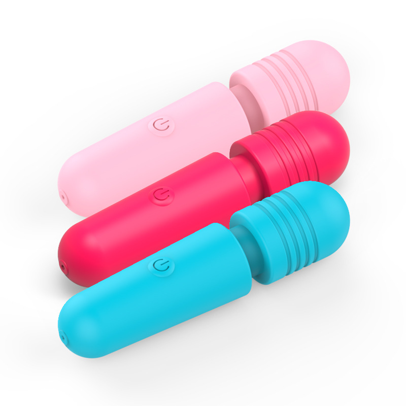 MY-2317--New silicone mini AV stick female masturbation massager vibrator