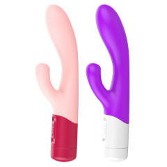 MY-2101--New silicone vibrator 3 frequency vibration female masturbation battery