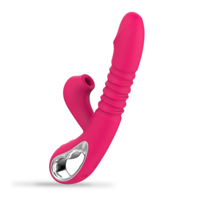 MY-2202--New silicone retractable heating stick for women suction