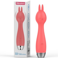 MY-2077--New female masturbation massager 12-frequency single-head vibrator