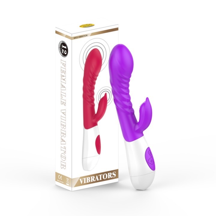 MY-2056--New silicone vibrator massage stick