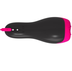 MY-2057--New silicone intelligent voice electric men's airplane cup 10 frequency vibration warming masturbator