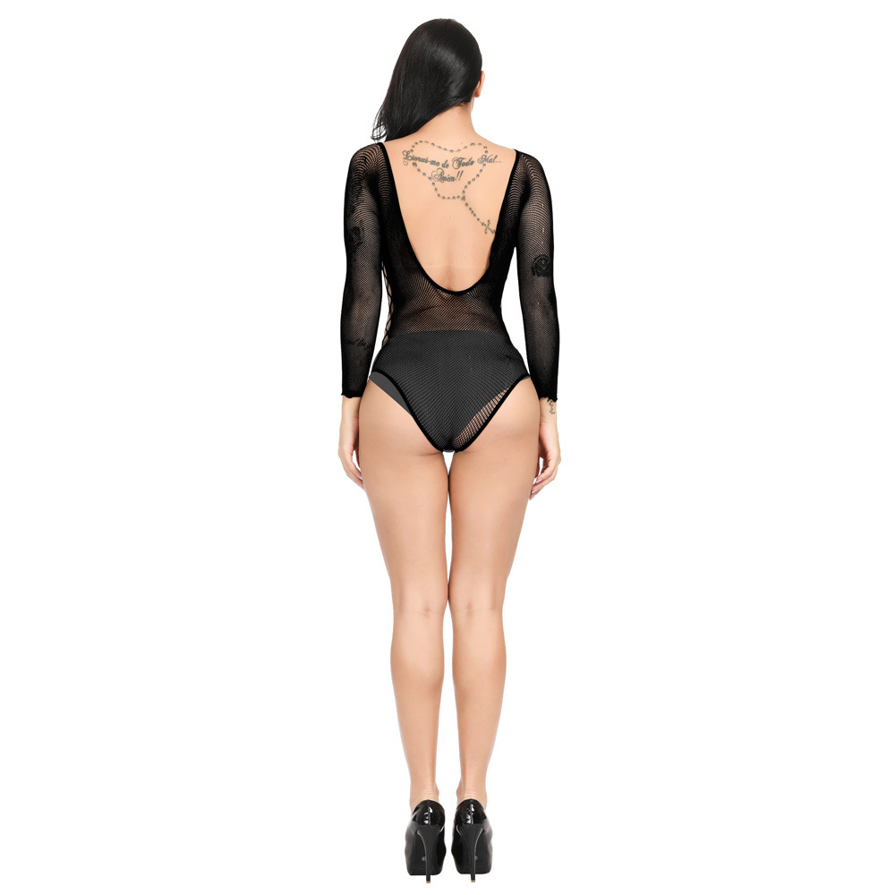 w350--Sexy net clothing tight hollow net clothing