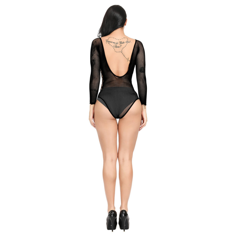 w350--Sexy net clothing tight hollow net clothing