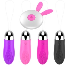 MY-2010--Silicone USB charging wireless remote control vibrator