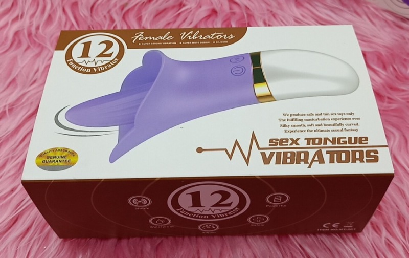 MY-961--New silicone honey tongue oral love vibration massager