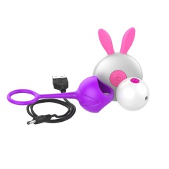 MY-2015--Wireless remote control silicone vibrator female sex toy dumbbell ball