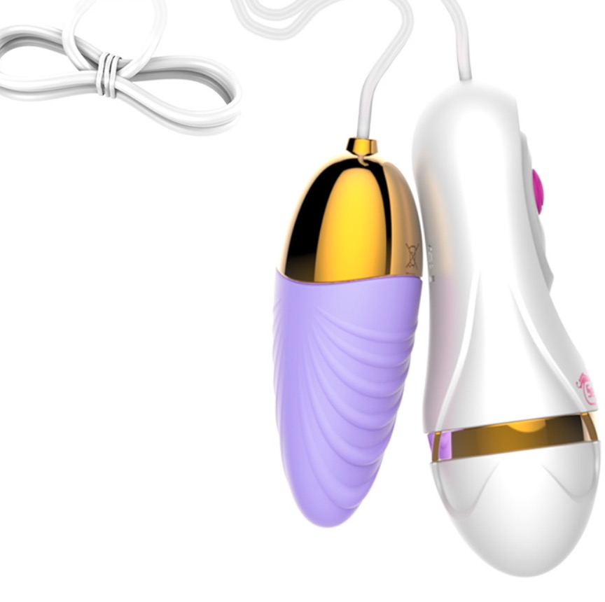 MY-953--New silicone vibrator 12-frequency vibration remote control single vibrator