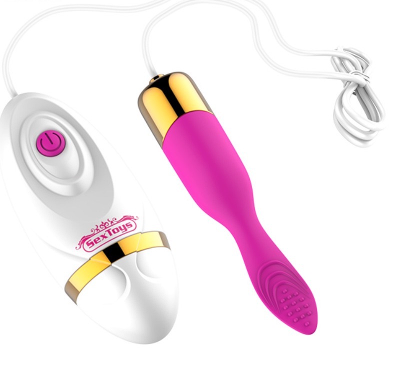 MY-956--Tongue licking vibrating silicone vibrator female masturbator