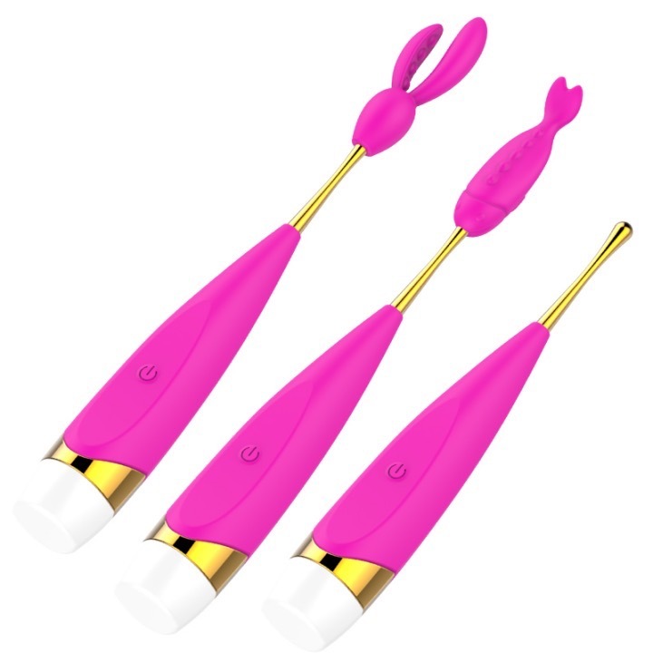 MY-963--av vibrator multi-frequency honey bean clitoris vibration massager