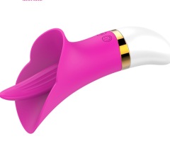 MY-961--New silicone honey tongue oral love vibration massager
